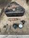 Boîte à Outils De Moto Vintage Amp, Interrupteurs à Bascule En Laiton De Baker, Pistolet à Graisse