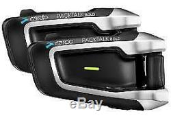 Cardo Scala Rider Packtalk Pack Parlez Téméraire Duo Moto Vélo Bluetooth Intercom