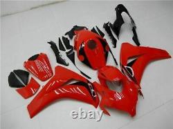 Carénage en plastique injecté rouge et noir LD adapté pour Honda 08-11 CBR1000RR ABS q001