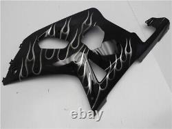 Carénage en plastique noir FLD Injection compatible avec SZK 2001-2003 GSXR 600 750 a078