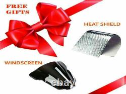 Carénage en plastique noir FLD Injection compatible avec SZK 2001-2003 GSXR 600 750 a078