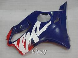 Carénage rouge et bleu FLD Injection adapté pour Honda 99-2000 CBR600F4 ABS Plastique y021