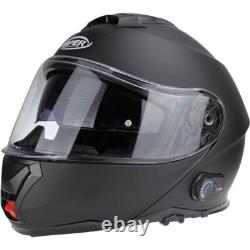 Casque modulable Viper RSV191 BL+ 3.0 Pinlock Blinc Bluetooth pour moto TAILLE EXTRÊME