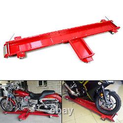 Chariot de Moto, Support de Motos, Patin de Garage, Aide au Stationnement 567kg