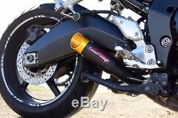 Coffman Shorty Échappement Moto Sportbike Universal Glissement Silencieux (nouveau)
