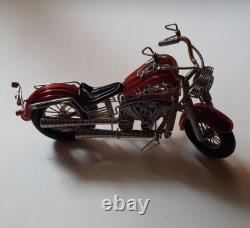 Collection de motos Harley Davidson modèle classique en métal