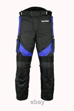 Costume De Moto Cordura Textile Imperméable Veste Pantalon Moto Racing Combinaisons