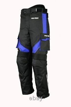 Costume De Moto Cordura Textile Imperméable Veste Pantalon Moto Racing Combinaisons
