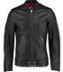 Diesel Homme L-quad Sheepskin Leather Biker Jacket, Noir, Tailles M L