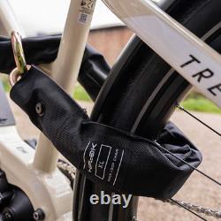 Dispositif de sécurité pour moto et vélo Hiplok XL chaîne et manchon vendu sécurisé or