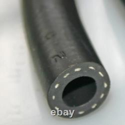 Durite de carburant de moto (5mm 25mm) résistante à l'essence, au diesel et à l'éthanol & 8 clips