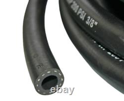 Durite de carburant de moto (5mm 25mm) résistante à l'essence, au diesel et à l'éthanol & 8 clips