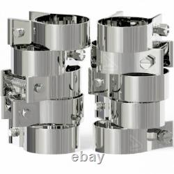 Durite de carburant de moto (5mm 25mm) résistante à l'essence, au diesel et à l'éthanol & 8 clips