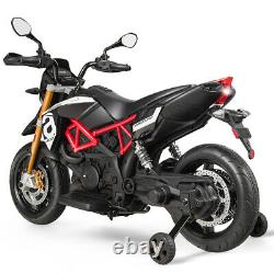 Electric Kids Ride On Motorcycle Liscensed Aprilia Dorsoduro 900 12v Moto