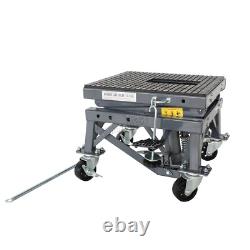 Élévateur de vélo 300LB, cric à ciseaux, support hydraulique pour moto, roues mobiles pour motocyclette