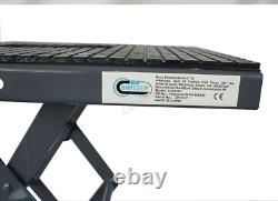 Élévateur de vélo 300LB, cric à ciseaux, support hydraulique pour moto, roues mobiles pour motocyclette