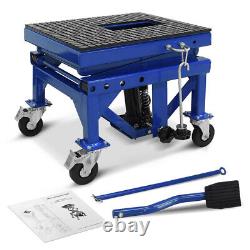 Élévateur hydraulique à ciseaux 440 lb (200 kg) pour motos et ATV avec 4 roues