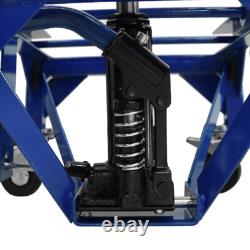 Élévateur hydraulique à ciseaux 440 lb (200 kg) pour motos et ATV avec 4 roues