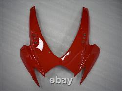 Ensemble de carénage rouge et blanc LD Injection adapté pour SZK 2006 2007 GSXR 600 750 a023