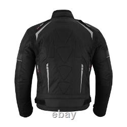 Ensemble de costumes en cuir pour moto pour hommes, bottes de course de moto, costumes étanches et armés.