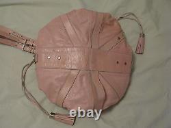 Givenchy Pumpkin Sac De Moto Blush Pink & Silver Quincaillerie Magnifique Et Rare