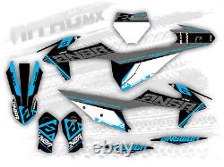 Graphiques NitroMX pour KTM SX SXF XC XCF 250 300 350 450 2019 2020 2021 2022 Décor
