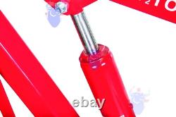 Grue de chantier hydraulique pliante de 2 tonnes avec support et roues