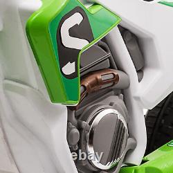 HOMCOM Moto électrique pour enfants 12V avec roues d'entraînement verte