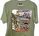 Harley Davidson War Los Angeles Californie 1987 T-shirt à Couture Unique Taille L Vintage