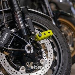 Hiplok Md1000 Antigravité Jaune Verrou de Disque de Moto Sécurité