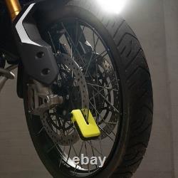 Hiplok Md1000 Antigravité Jaune Verrou de Disque de Moto Sécurité