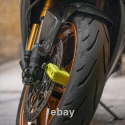 Hiplok Md1000 Antigravité Jaune Verrou de Disque de Moto Sécurité