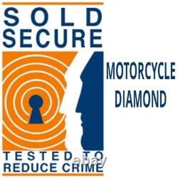 Hiplok Md1000 Antigravité Jaune Verrou de Disque de Moto Sécurité