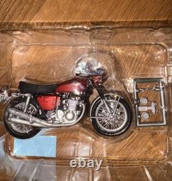 Honda CB750K0 1969 Modèle de Moto Bleu Grande Collection de Motos Usagées