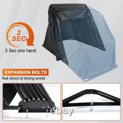 Housse de moto pliable pour garage, abri de scooter, nouvel espace de rangement
