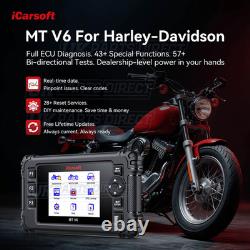 ICarsoft MT V6 pour diagnostic et outil de service de moto HARLEY - Officiel UK