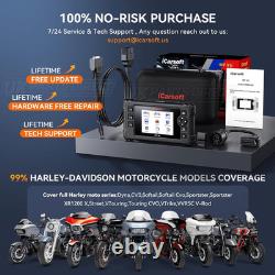 ICarsoft MT V6 pour diagnostic et outil de service de moto HARLEY - Officiel UK