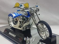 Jada Toys 1/10 Von Dutch Dragnet Moto Personnalisée Moto Cycles Rare
