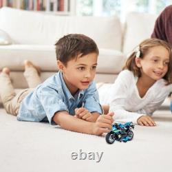 Jouet de moto à traction arrière avec lumière et son, modèle en alliage durable pour enfants