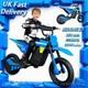Kiddowe D1 Moto Électrique Pour Enfants 300w Moto Électrique Pour Enfants Vtt Électrique 36v 4ah Royaume-uni Bleu