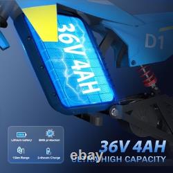 KIDDOWE D1 Moto Électrique pour Enfants 300W Moto Électrique pour Enfants VTT Électrique 36V 4Ah Royaume-Uni Bleu