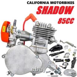 Kit complet de moteur de bicyclette motorisée 85cc V3 85cc 52mm alésage Shadow