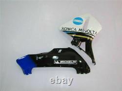 Kit de carénage blanc noir bleu LD Injection adapté pour Honda 2003-2004 CBR600RR x020