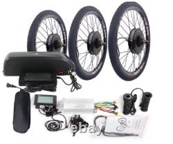 Kit de conversion de vélo électrique 48V 1000W 1500W roue moteur mtx avec batterie 48V Royaume-Uni