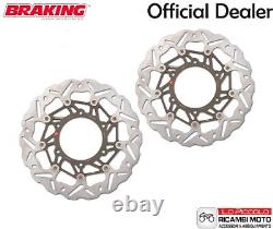 Kit de disques de frein avant Braking pour Aprilia Shiver GT 750 2009