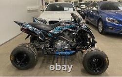 Kit de graphiques Yamaha Raptor 700 700R 2013 2014 2017 à 2023 autocollants décalcomanies ATV