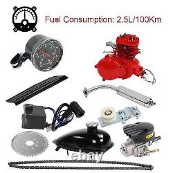 Kit de moteur à essence 80CC 2 temps pour vélo, moteur de vélo tout terrain motorisé Royaume-Uni