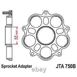 Kit de pignon arrière et de support JT pour Ducati 848 Streetfighter 2013