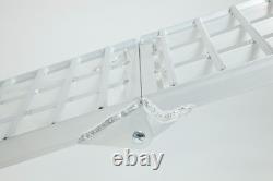 Kit de rampe de chargement de moto extra large, 2380 mm de long, 3 rampes incluses pour moto