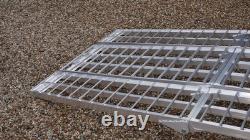 Kit de rampe de chargement de moto extra large, 2380 mm de long, 3 rampes incluses pour moto